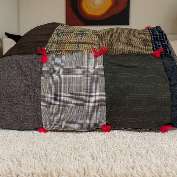 Handmade Patchwork Quilt Reversing To Bushlan Camo - Picture 3 of 7